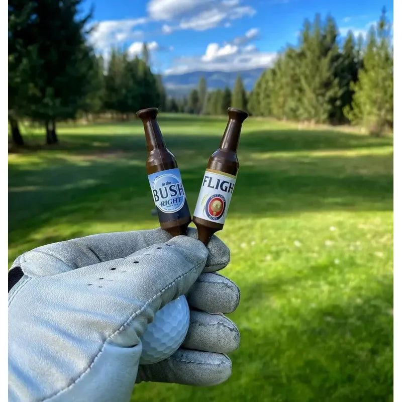 Beer Bottle Golf Tees - 6pk