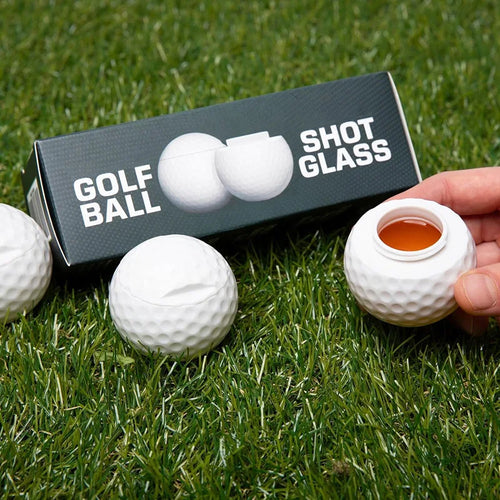 Golf Ball Mini Flask - 3pk
