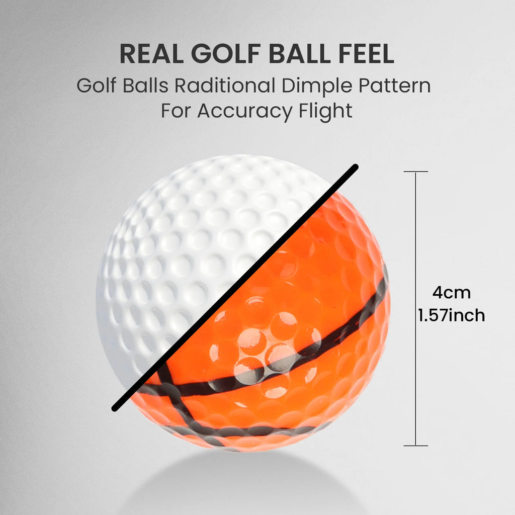 6 Pack Sports Golf Balls Gift Set